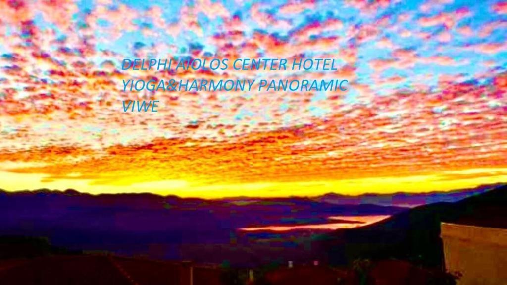 Delphi Celebrity V I P The Navel Of The Earth, Center-Delphi-Penthouse Galaxy&Sky Panoramic View, Harmony&Yoga Lejlighed Eksteriør billede